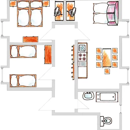 Appartementhaus Meyer Appartement *